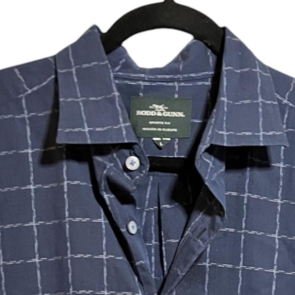 Rodd & Gunn Short Sleeve Button Shirt Size L - Picture 3 of 4